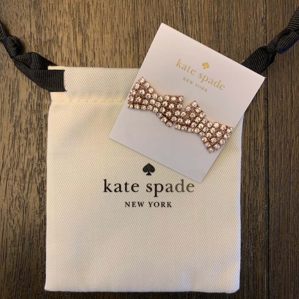 Kate Spade Earrings Color Rose